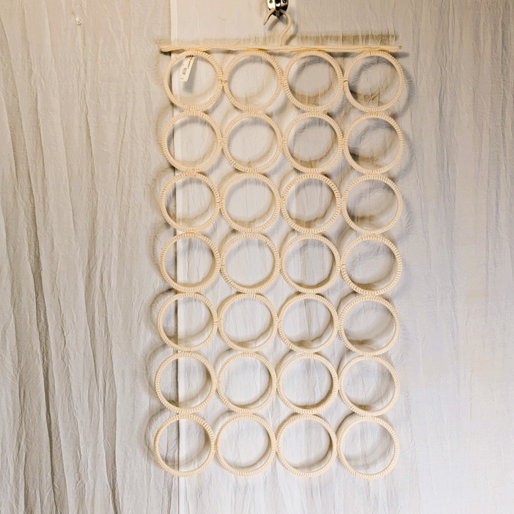 Ikea Hanger 28-rings Komplement 20143 Macrame Multi- Use Scarf Belt Space Saver